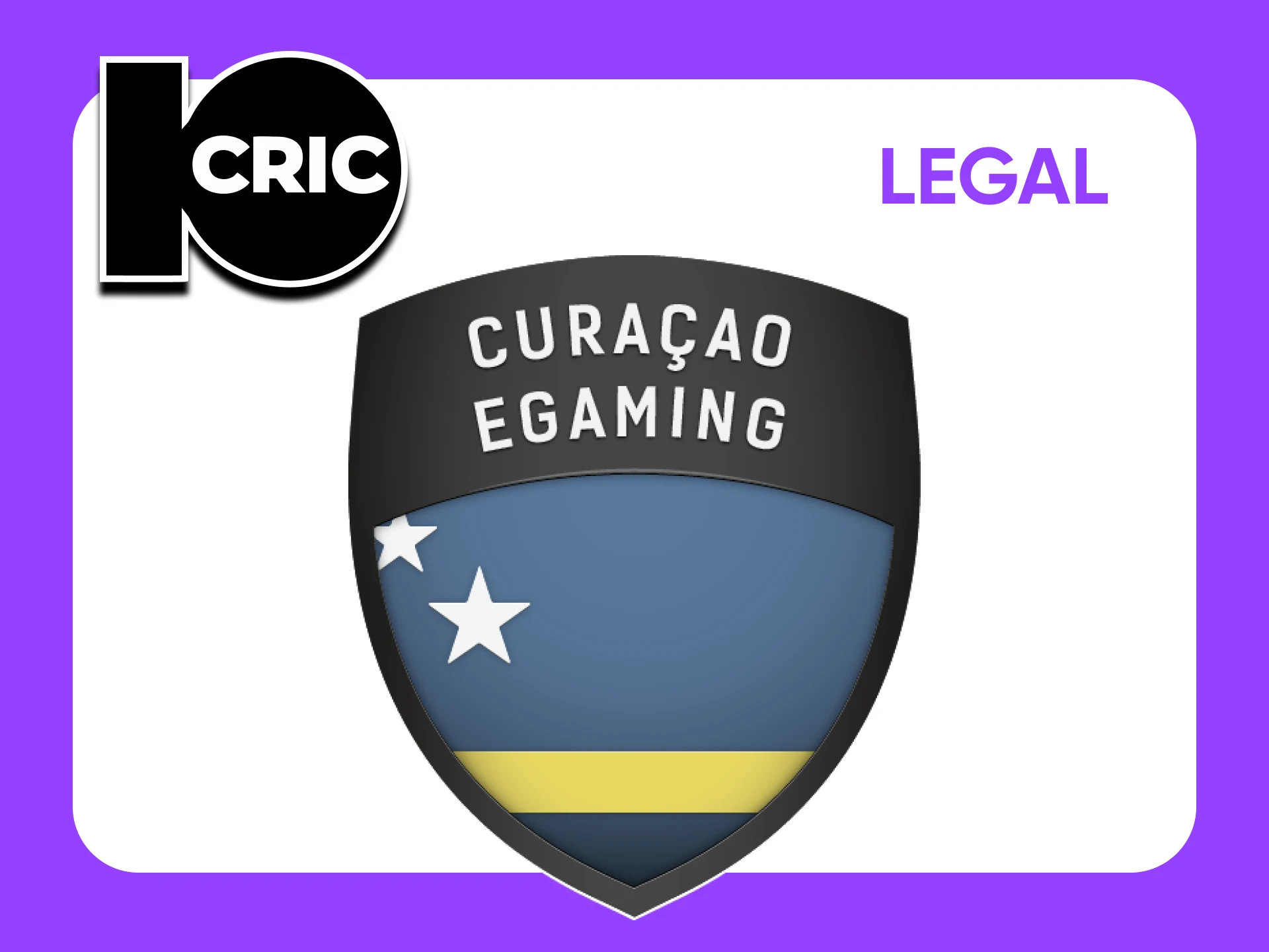 10cric is legal for users.