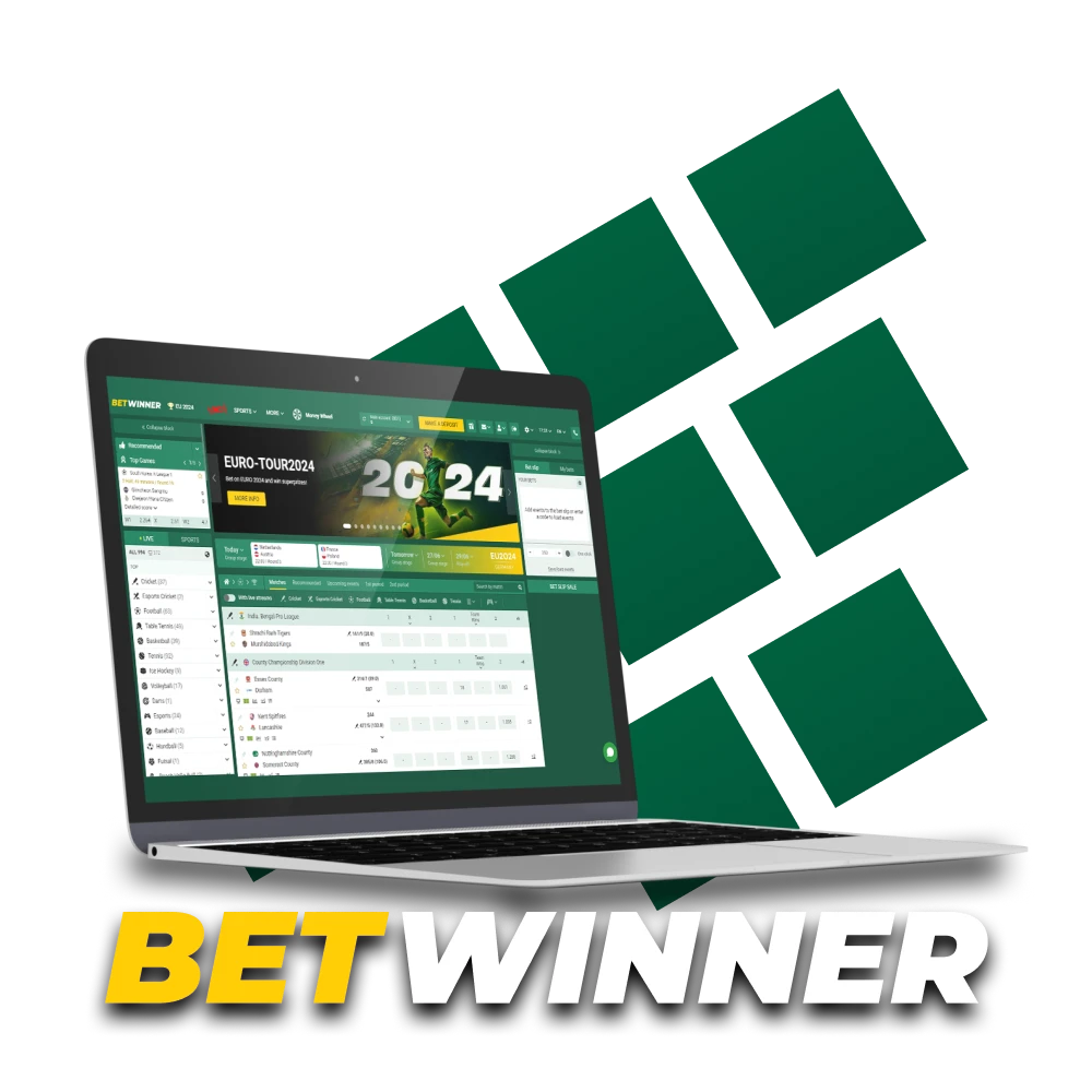 Choose Betwinner for sports betting and casino games.