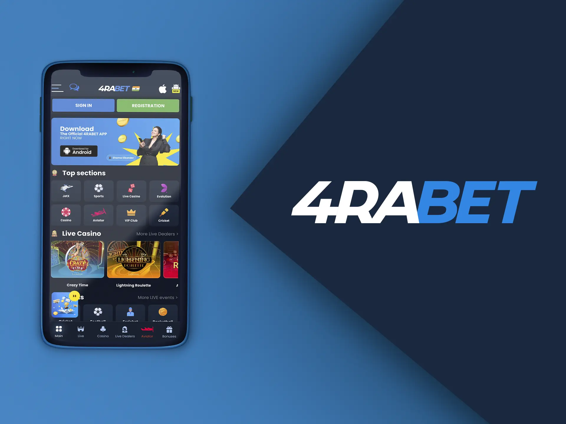 Learn the specifics of how to use the 4Rabet app.