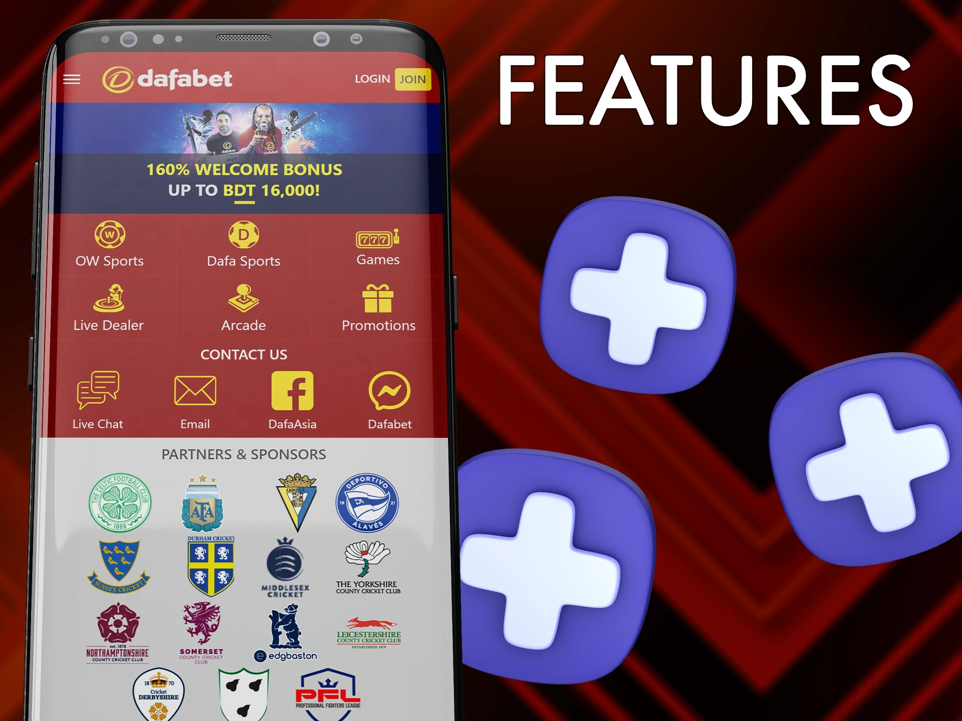 Learn about the features of bookmakers' mobile apps.